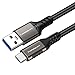 Produktbild TechExpert Kabel USB A auf USB C 3.2 Gen2 max. Geschwindigkeit 10 Gbit/s Aufladung bis zu 60 W 20 V/3 A 1 Meter