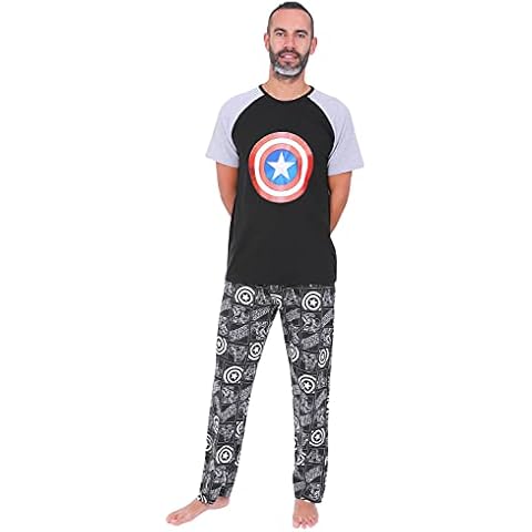 Captain America Men's Avengers Pyjama Set Cover