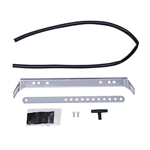 Zawayine Universal Air Conditioning Evaporator, 12V 30W A/C Under Dash Evaporator Compressor With Mounting Brackets And Drain Hose, 3-Speed Cool Evaporator For Classic Car Motorhome #TOP5