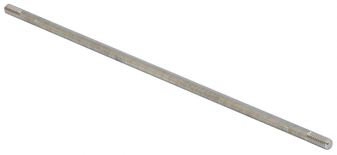Stem, 1/4-20, Length 10 in, Stainless Steel