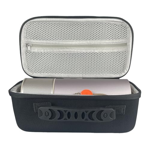 Funda portátil para videoproyector, estuche de transporte con organizadores expandibles, reemplazo para accesorios miniatura 4