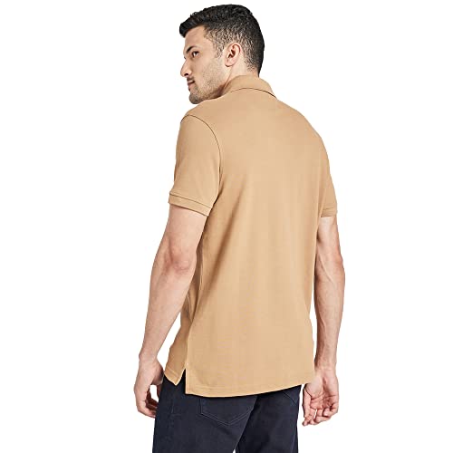 Image of Tommy Hilfiger Solid Regular fit Cotton Polo t-Shirt