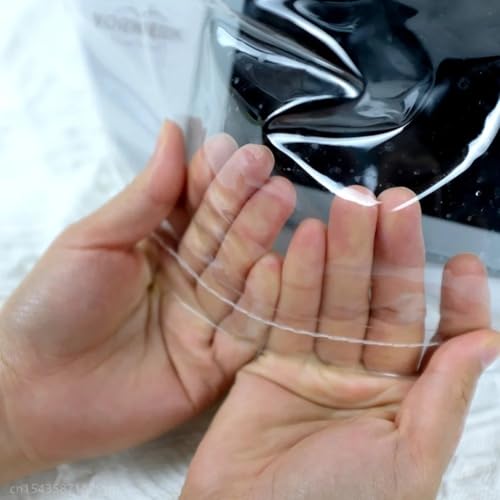 Desiumite Cubierta antipolvo transparente a prueba de aceite para Thermomix para TM5, para procesadores de alimentos TM6 y TM7 - Funda protectora de PVC con ajuste cómodo, 32 x 24 x 38 cm (estándar