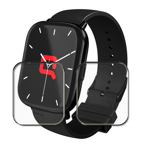 Image of IRFAN DOMCHI (Pack-2) Compatible for Compaq Q Watch Balance Series Smartwatch Unbreakable 5D Screen Protector glass guard 46mm, full screen covered full protection(IT'S NOT TEMPERED GLASS)