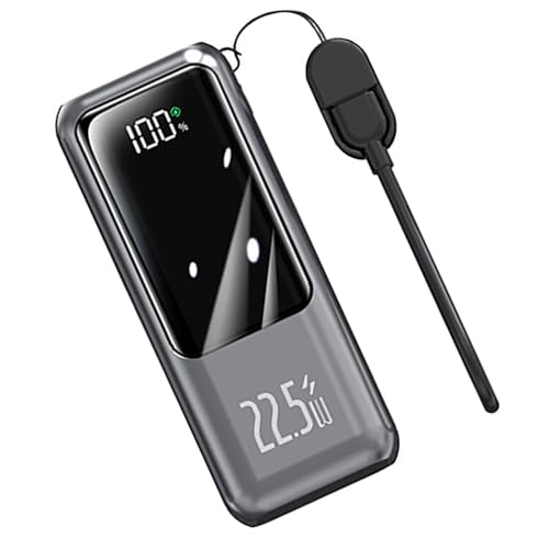 Batería externa de 10000 mAh ERRORY cargador portátil de alta capacidad de 22,5 W para móvil