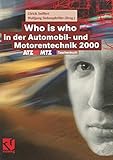 getriebe sensor audi a4  Who is who in der Automobil- und Motorentechnik 2000: ATZ/MTZ-Taschenbuch (ATZ/MTZ-Fachbuch)