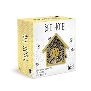 Eco-Friendly Bee House Hotel – Insect Nest Box for Gardens and Yards