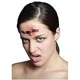 184 x 105 x 18 Fausse blessure à l\'agrafeuse - Rouge - Taille Unique