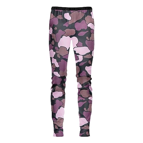 BlackStrap S-BL-K-U-P-THR-CLOBER-3-M Kids Therma Pant Cloudcam Berry M