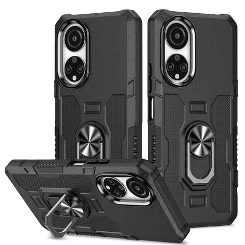 Coque Honor X7 antichoc avec support bague et coque rigide anti-chute