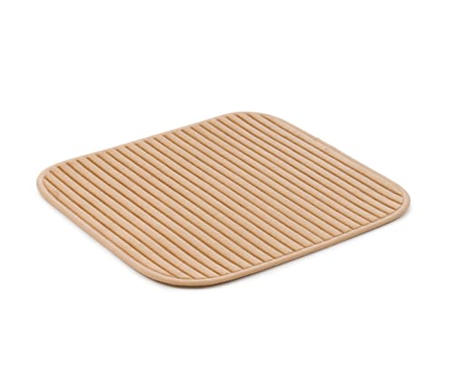 Gözze - Non-Slip Soft Bath Mat, 100% Polyester, 50 x 45 cm - Sand, 45 x 50 cm (Rectangular) - Image 2