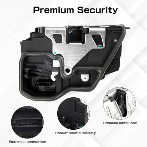 Image of Front Left Passenger Side Power Door Lock Actuator Motor Compatible with BMW 320i 323i 325i 328i 330i 335d 335i 335xi 340i 428i 430i 528i 535d 535i Mini Cooper Countryman 2003-2019
