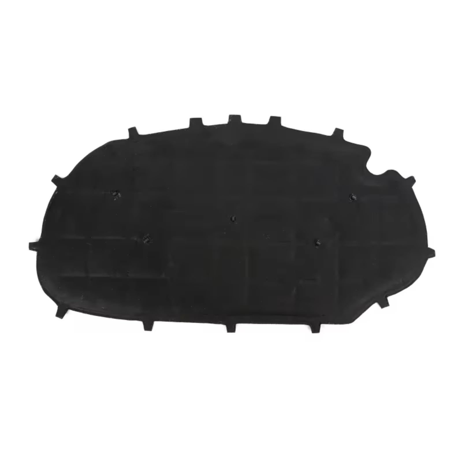 Iorqwew Black Car Soundproof Pad Engine Hood Sound Pad Car Fireproof Heat Insulation Cover Liner Interior Parts Accessorie Compatible With Vw For Golf 6(Black)