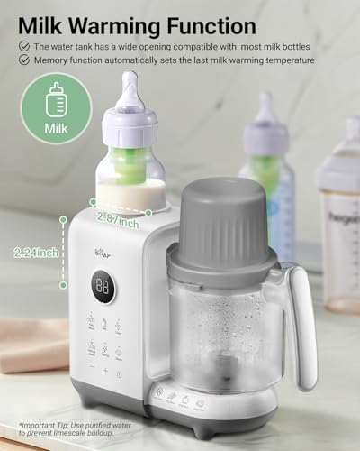 Amazon - Bear 18.5-Oz Baby Food Maker Steamer & Blender - image 7