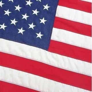 Valley Forge American Flag 6ft x 10ft Sewn Nylon Flag