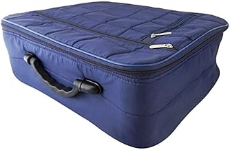 Elysian Folding Bag |Foldable Suitcase for Home & Traveling| Color Blue (42 x 32 x 13 cm) 1 Pc