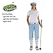 Golf Knickers Ladies Select A Style Outfit - Matching Golf Cap - Light Blue - Waist 14 - Sock - Lt Blue/White