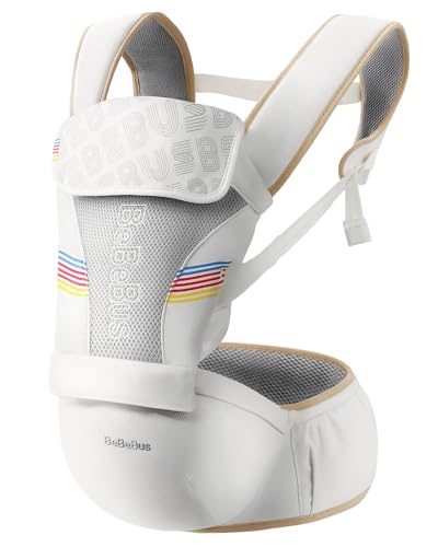 Bebebus Babytrage mit Hüftkissen, 2-in-1 Verstellbar & Abnehmbar,...