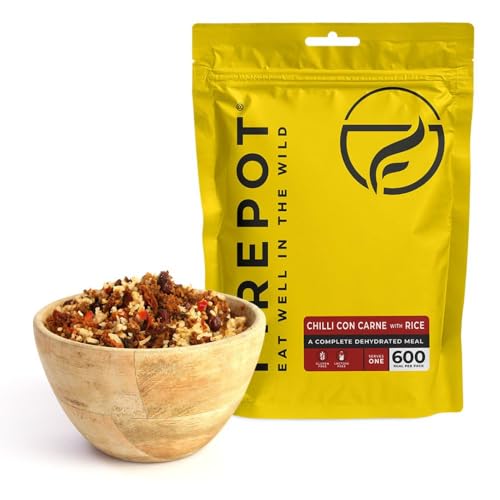 FIREPOT Chilli con Carne and Rice (Regular) - Healthy Dehydrated Expedition Food