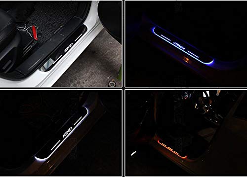 Amazon | プリウス 60系ドア スカッフプレート 流れる LED 