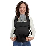 MISSWISDOM Baby Carrier Newborn to Toddler, Adjustable Toddler Carrier, Baby Holder Carrier, Kangaroo Infant Carriers with Widen Shoulder Straps, Black