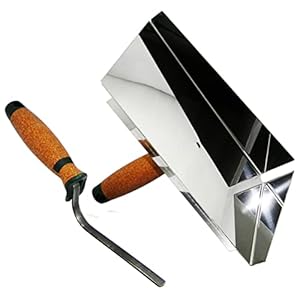 Contoo CT04 Profi Edelstahl Fugenkelle Set