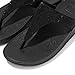 Fitflop Damen Lulu Adjustable Leather Toe-post SandalsFlipflop, All Black, 6.5 US