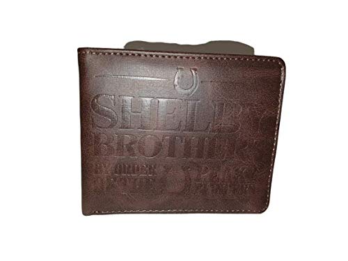BB DesignsPeaky Blinders PU Walletmixte adultePortefeuillesMarron (Brown) 12.5x10.5x1.5 Centimeters (W x H x L)