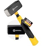 PICARD Fäustel BVB-Edition Nr. 304 1.250 g | Im Offiziellen Borussia Dortmund Design | Hammer Lizenzprodukt für echte Borussia Fans | Profi Qualität | Picard Hammer | Fäustel