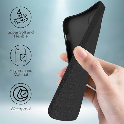 Image of Jkobi Back Cover Case for Samsung Galaxy A06 (Glass Like Camera Protection | Leather Feel | Minimalist Professional Grip)