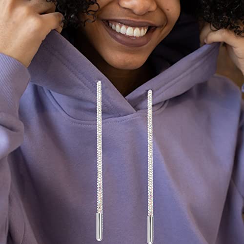 GLEAVI Strass Glitter Corda Lacci delle Scarpe di