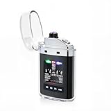 Electric Lighter Rechargeable Plasma Lighter Windproof Flameless Lighters USB Camping Survival Tactics Adventure Gear for Men