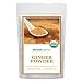 Healthworks Ginger Powder (8 Ounces) | Ground | Raw | All-Natural & Certified Organic | Keto, Vegan & Non-GMO | Great with Coffee, Tea & Juices | Antioxidant Superfood/Spice