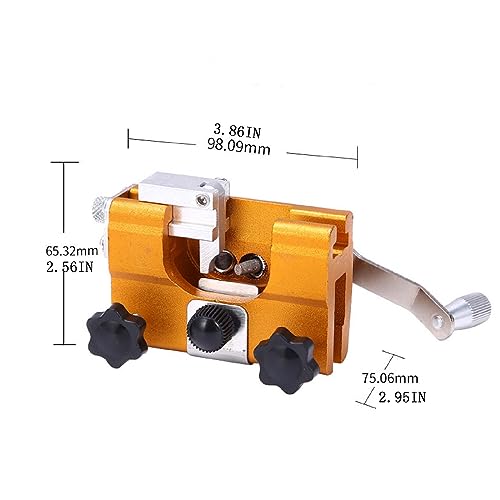 HELVES Dotmalls Sawsharpener, Libiyi Sawsharpener, Libiyi Chainsaw Sharpening, Chainsaw Chain Sharpening Jig, for Repairing Chainsaw Hand Cranked Manual Sharpener Tool, Holzfäller, Gartenarbeiter – Bild 3