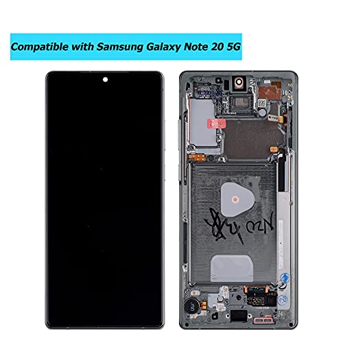 Pantalla táctil compatible con Samsung Galaxy Note20 SM-N980F LCD Super AMOLED con marco 2