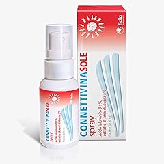 Fidia Farmaceutici ConnettivinaSole Spray - 50 ml, Preparazione Topica a base di Acido Ialuronico ed Estratto di Semi di Avena, per Scottature ed Eritemi Solari, Azione Riparatrice e Lenitiva