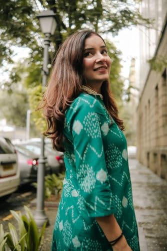 Image of Leriya Fashion Women's Rayon Kurta Sets| Co ord Set for Women Stylish | Sleeveless Printed Kurtis | Dress | Comfortable Outfit for Office Look | Daily Summer Travel & Festive Dress
