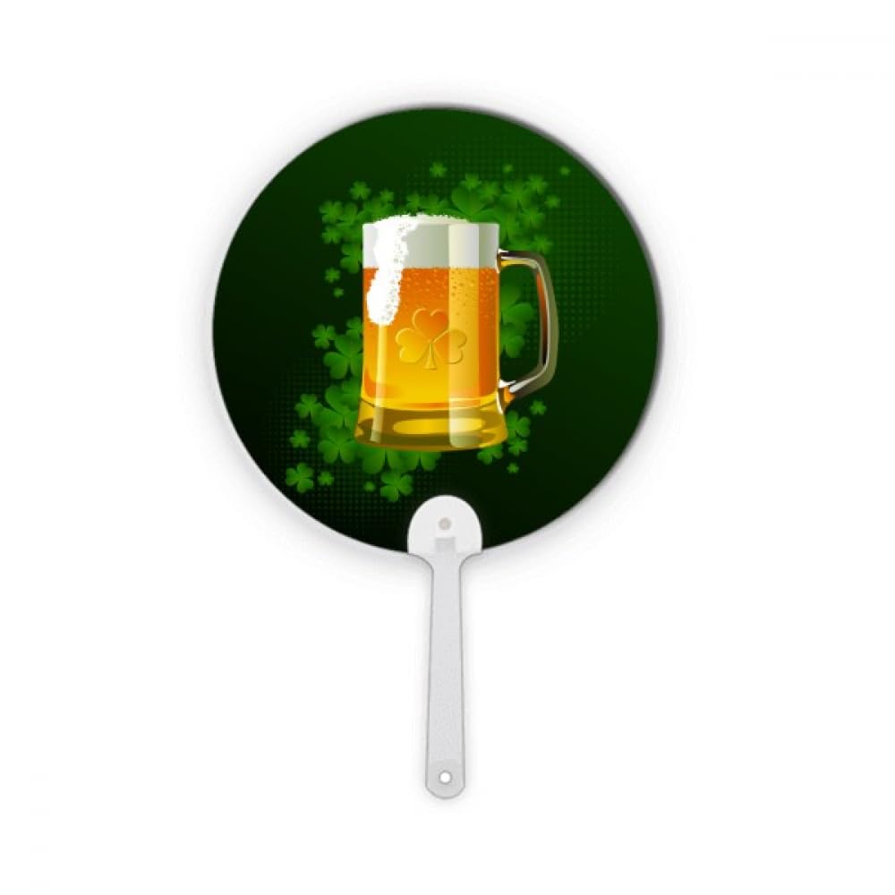 Décoration Irlande St Patrick en plastique rond pour vos soirées à thème