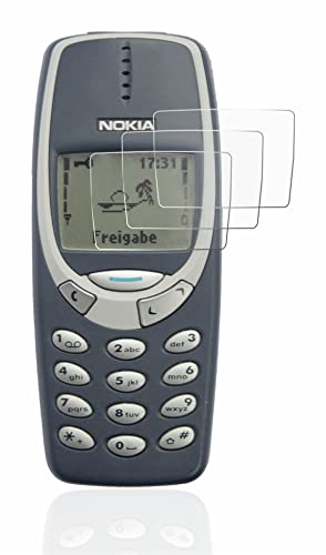 brotect 6-Pack Screen Protector Compatible with Nokia 3310 2011 Screen Protection Film Ultra Clear - Scratch Proof Transparent HD Clear