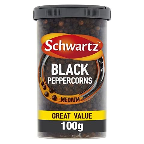 Schwartz Medium Black Peppercorn Drum 100 G Cover