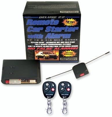 Amazon.com: Bulldog Remote Car Starter with Alarm : Automotive
