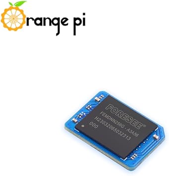 Orange Pi 256GB EMMC Module Fast Read and Write Speeds, Support for Orange Pi 5 Plus/ 5 Pro/3B/4 Pro Single Board Computer