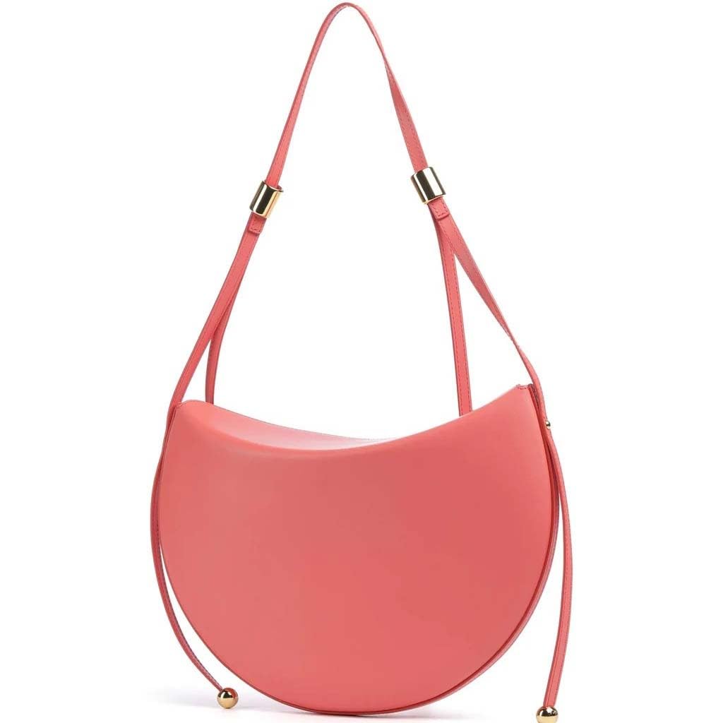 Furla Pelle borsa a tracolla Moonstone Shoulder Bag Aperitivo rosso chiaro