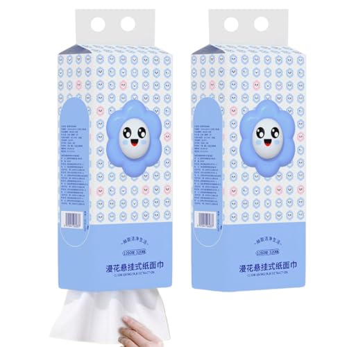 Gihioue Papel higiénico de tejido | Papel de baño colgante - Toallitas suaves y gruesas para autocaravana, viajes, cocina, familia, hotel, hogar