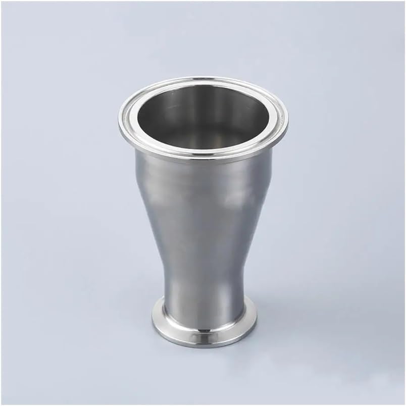 51mm 2" to 32mm 1.25" Pipe OD 2" to 1.5" Tri Clamp Reducer SUS 304 Stainless Pipe Fitting Homebrew