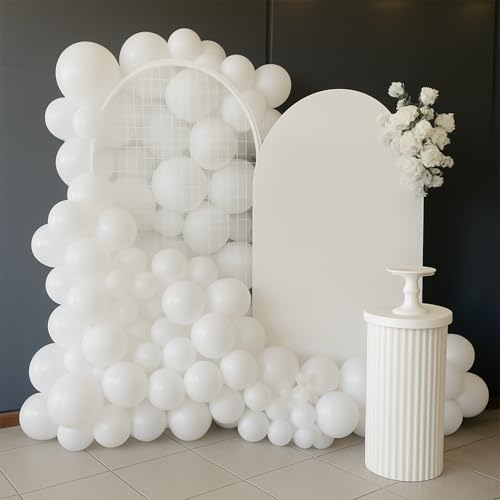 Image of Party Propz White Balloons For Decoration - Pack Of 25 Pcs Pearl White Balloons For Birthday | white's Balloon For Decoration | Balloon For Decorations | Birthday Decor (Latex)