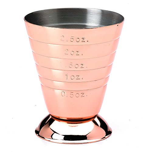 Bar Fly M37069CP - Vaso medidor, chapado en cobre