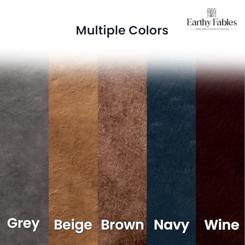 Image of Earthy Fables Feather Microfiber Rug /Mat, Thick, Quick Dry, Anti-Skid, Non-Slip, Machine Washable Floor Rug, Door Mat for Kitchen, Bedroom, Living Room, 60 x 40 cm - Wine