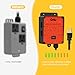 2025 New! Automatic Vacuum Switch, Ortis Dust Control Autoswitch for 3 Power Tools, Delay Vacuum On/Off to Prevent Circuit Overload and Tripping, Adjustable Actuation Threshold, Orange HVC-10R
