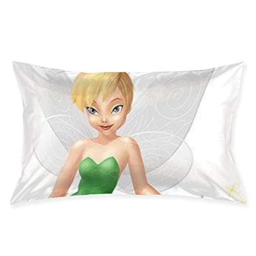 ZWDSA Tinkerbell and Fairy Pillow Cases Cushion Covers Body Pillow Cover for Sofa Bed Home Room Car Decor 20"" X30